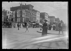 7th St. east side south from G, 1901