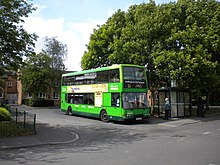 Bus at Killisick terminus - geograph.org.uk - 3006726.jpg