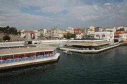 Gelibolu is a port on the Dardanelles.