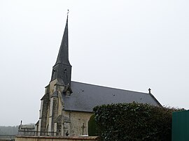The church in Saint-Quentin-de-Blavou