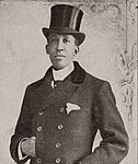 Sam Lucas (1848–1916), pictured in 1902, was the first Black man to portray the role of Uncle Tom on stage and screen.