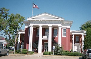 Wilcox County Courthouse in Camden, Alabama
