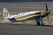リノ・エアレース アンリミテッド部門の強豪機として知られる、F8F-2改造のレーサー機、“レァ・ベァ”
