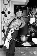 Chef and television personality Julia Child