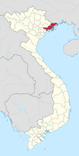 Kaart van Quang Ninh