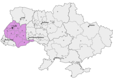 Location of the Archdiocese of Lviv