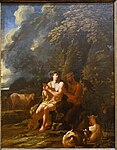 Cavaliere Tempesta showing Pan and Daphnis by Pieter Mulier, c. 1668-1676