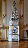 18th-century Neoclassical cocklestove in the Palais Rohan (Strasbourg, France)