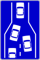 III-89 Intermittent passing of vehicles