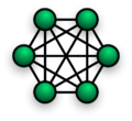 A 6-node clique is a 5-component, structural cohesion 5