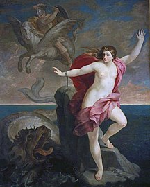 Herman Melville's 1851 novel Moby-Dick mentions Guido Reni's 17th century painting of Andromeda.[33]
