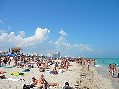 Winter in Miami. Miami's tropical climate makes it a top tourist destination in the winter.