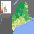 Image 11Maine population density map (from Maine)