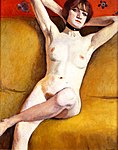 Nude on a Divan, 1912, Musée National d'Art Moderne