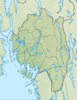 Visterflo is located in Østfold