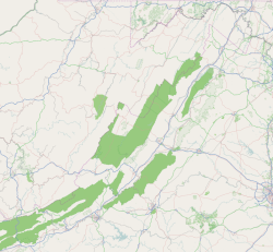 Lexington is located in Shenandoah Valley