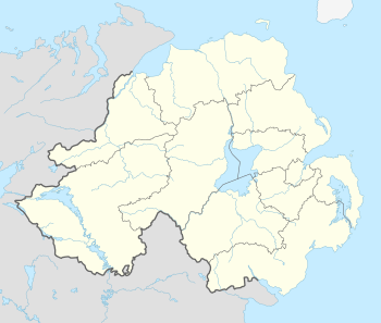1964–65 Irish League is located in Northern Ireland