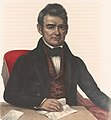 Џон Рос (Гувисгуви, Кувисгуви), први поглавица Черокија (1843); био је поглавица од. 1828. до 1866. године, након што су Черокији донели свој први устав; портрет Ч. Б. Кинга