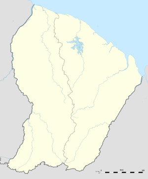 Montagne de Kaw is located in French Guiana