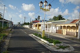A road in Port-Louis