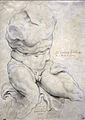 Drawing after the Belvedere Torso by Peter Paul Rubens, Rubenshuis (RH.S.109).