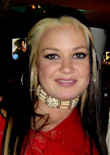 Amanda Overmyer at the American Idol, Season 7, Top 12 after party on March 6, 2008.