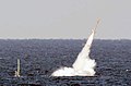 Submarine launch from USS Florida