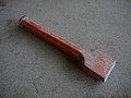 Pitching tool used in preliminary rough shaping blocks of stone