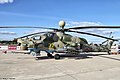 Mi-28 của Nga. Có khả năng tiêu diệt các mục tiêu bao gồm các phương tiện bọc giáp