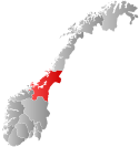 Trøndelag within Norway
