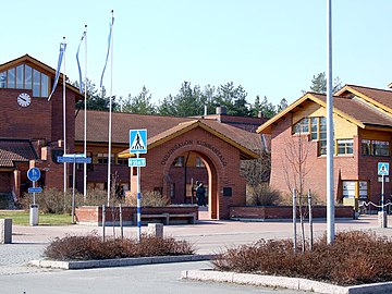 Oulunsalo Town Hall (1982) Arkkitehtitoimisto NVV.