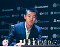 World no. 4 Ding Liren was playing on board one for China