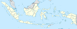 Makassar trên bản đồ Indonesia