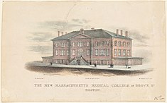The new Massachusetts Medical College in Grove St., Boston