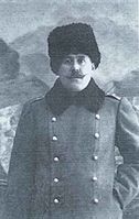 Даниял Апашев, Председатель Парламента в 1919 году, кумык. Расстрелян большевиками в 1920.[40]