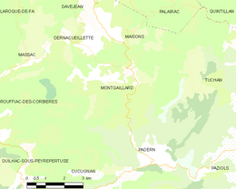 Montgaillard - Localizazion