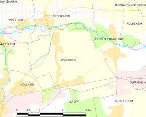 Poziția localității Dachstein