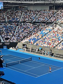 Day match at the 2023 Australian Open