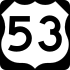 53號美國國道 marker