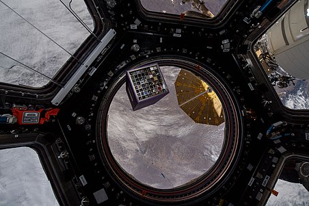 Moon Gallery viewed from the ISS Cupola