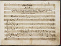 Image 46Griselda manuscript, by Alessandro Scarlatti (from Wikipedia:Featured pictures/Culture, entertainment, and lifestyle/Theatre)