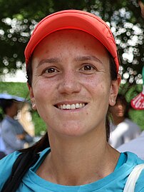 Anna Danilina was part of the 2023 winning mixed doubles team.