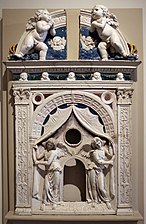 Tabernacle of the Eucharist by Andrea della Robbia; 1501-25.