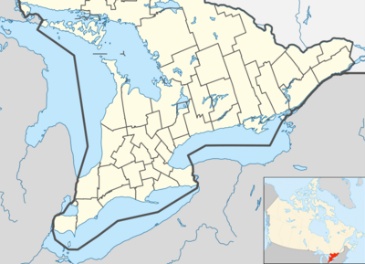 2016 League1 Ontario season is located in Southern Ontario
