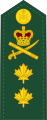Major-general (فرنساوى: [Major-général] Error: {{Lang}}: text has italic markup (help)) (Canadian Army)[16]