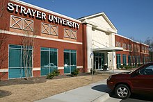 Strayer University in Morrisville, North Carolina.