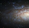 Part of NGC 3621 imaged by HST.[9]