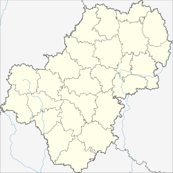 Yukhnov is located in Kaluga Oblast