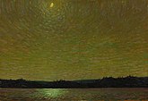 Moonlight, Winter 1913–14. 52.9 × 77.1 cm. National Gallery of Canada, Ottawa