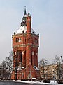Deutsch: Wasserturm an der Wiśniowa Straße (ehemals Kirschallee)(1904) English: Water tower, 1904 Polski: Wieża ciśnień z 1904, ul.Wiśniowa Français : Château d'eau, 1904